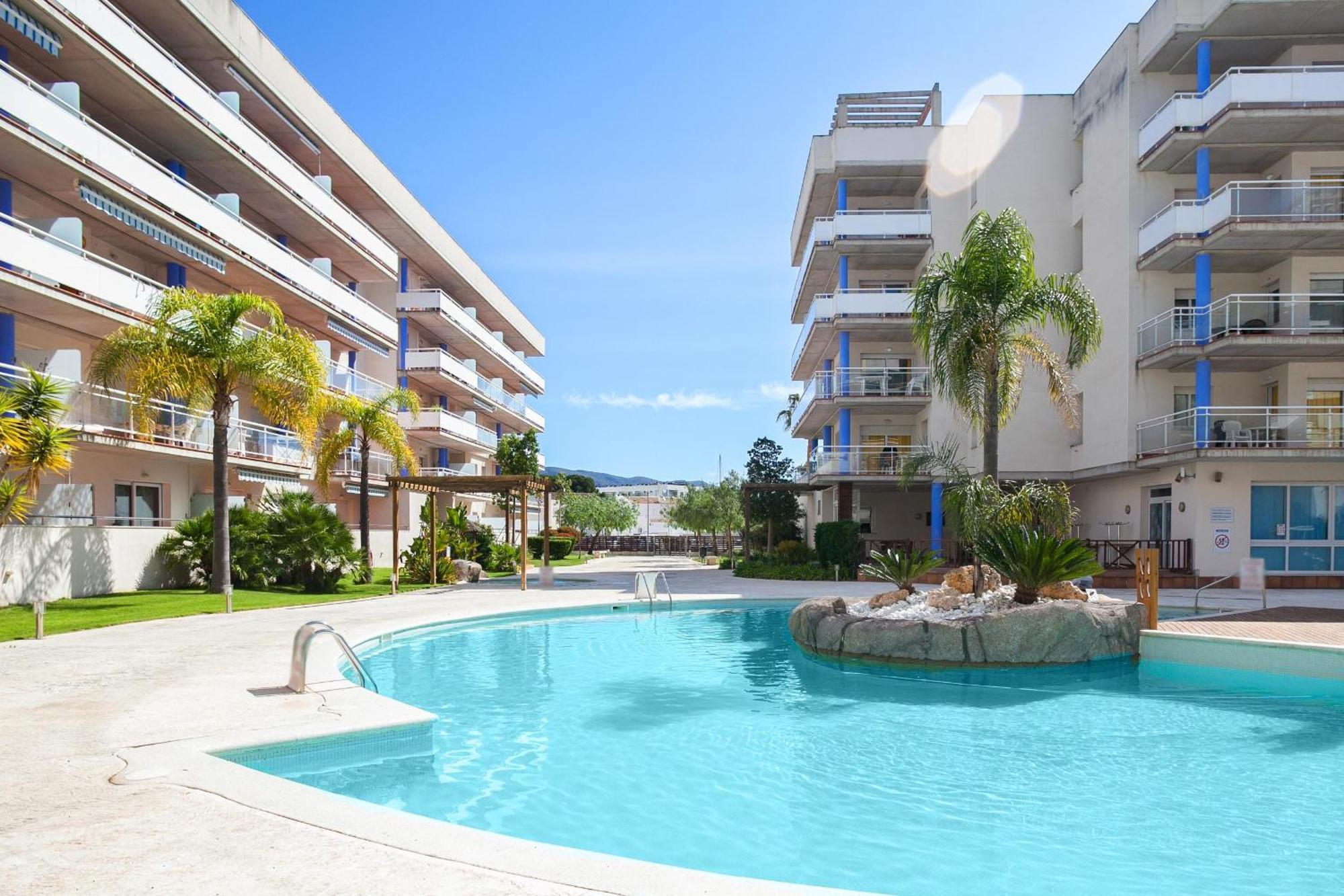 Vista Roses Mar - Apartamento Con Piscina II Екстериор снимка