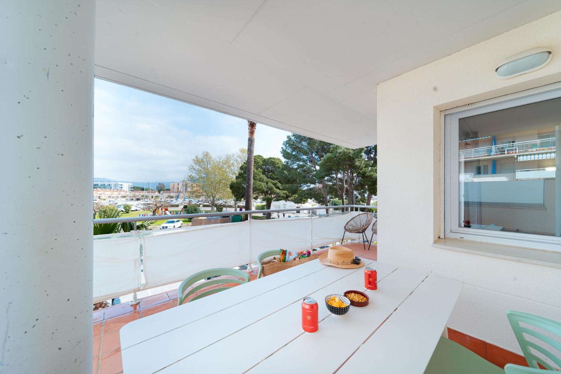 Vista Roses Mar - Apartamento Con Piscina II Екстериор снимка