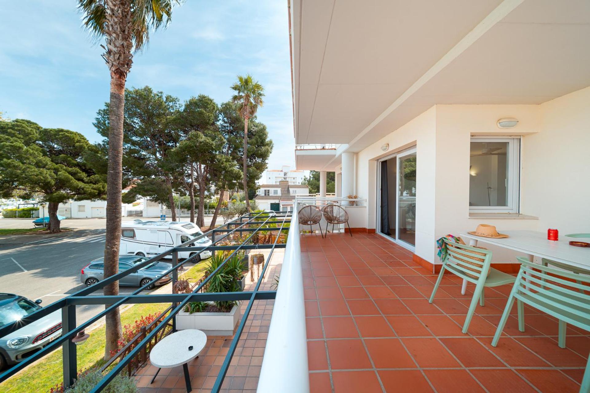 Vista Roses Mar - Apartamento Con Piscina II Екстериор снимка